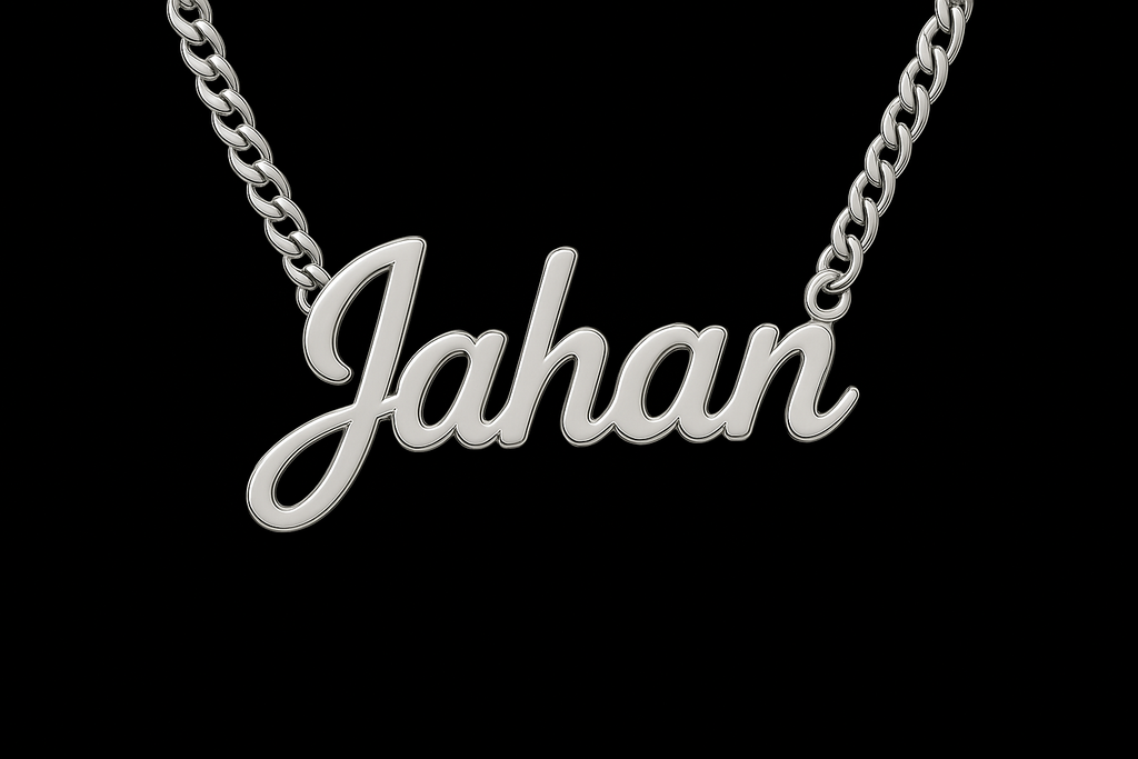 Create All-Gold Name Pendant