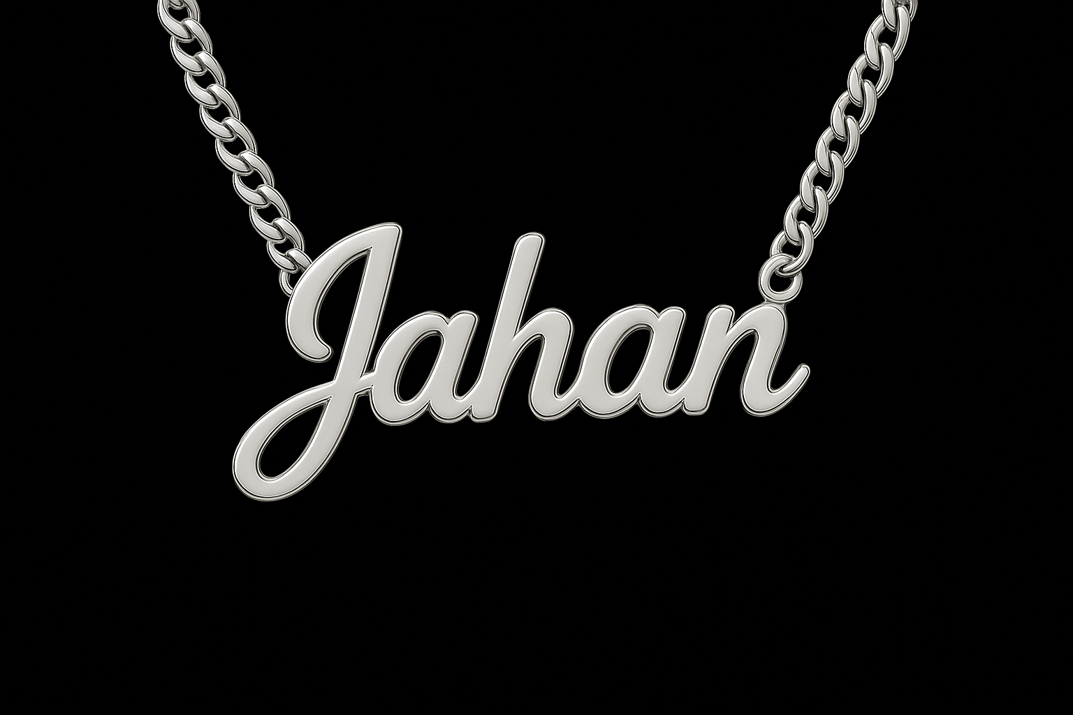 Create All-Gold Name Pendant