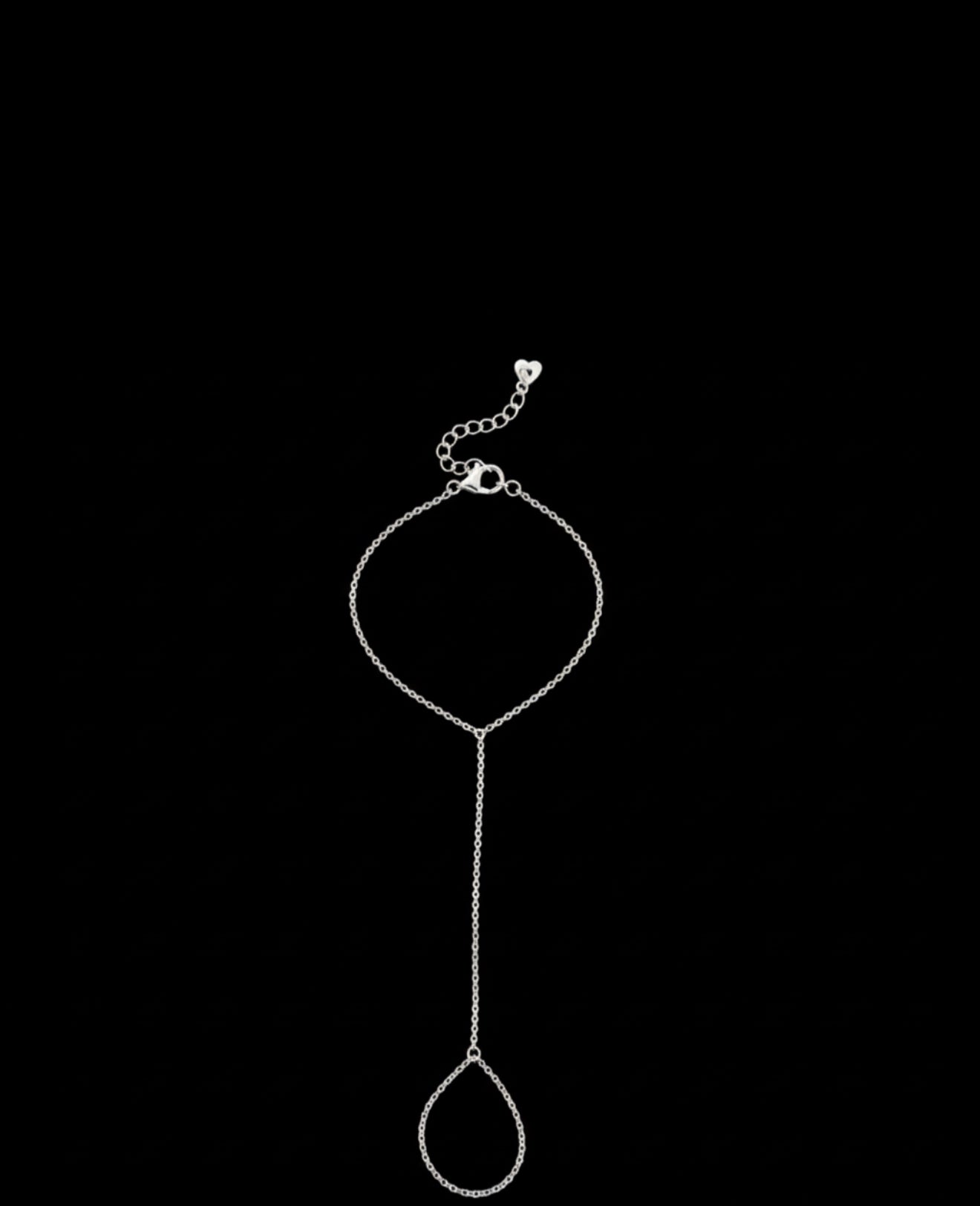 Dainty Hand Chain Bracelet 18k Gold