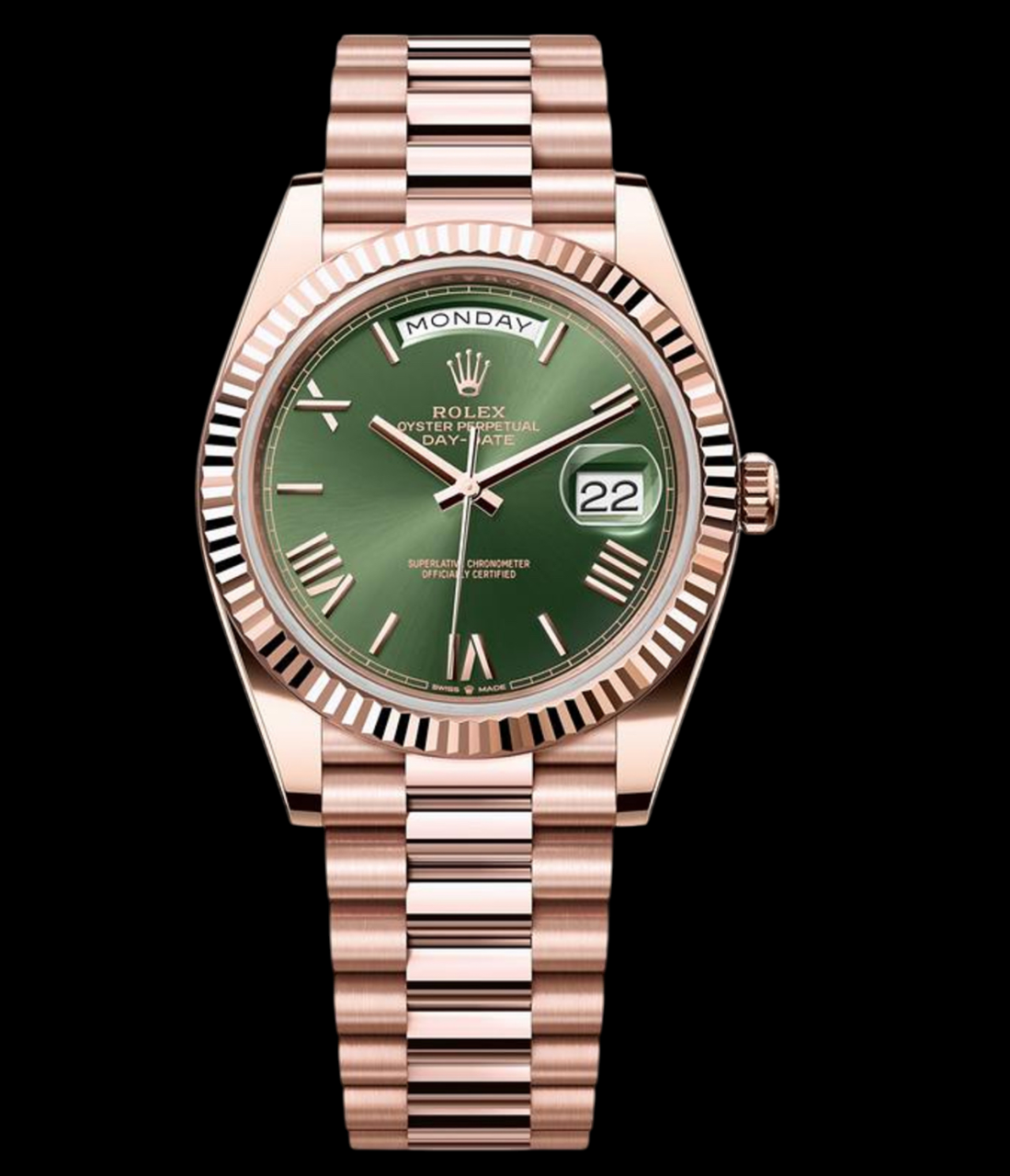 Rolex Day-Date Olive Dial