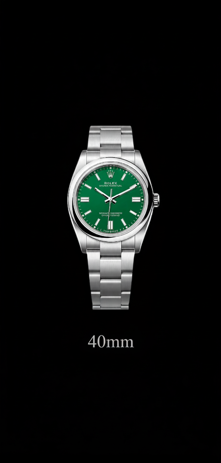Rolex Oyster Perpetual Green Dial